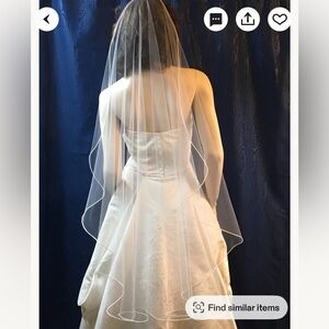 Elegant White Wedding Veil